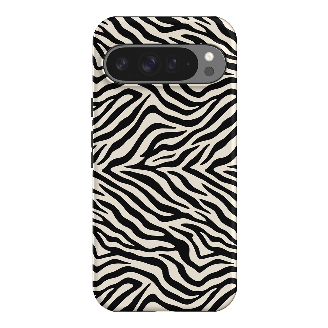 Zebra Ink Printed Phone Cases Google Pixel 9 Pro XL / Armoured by The Dairy - The Dairy