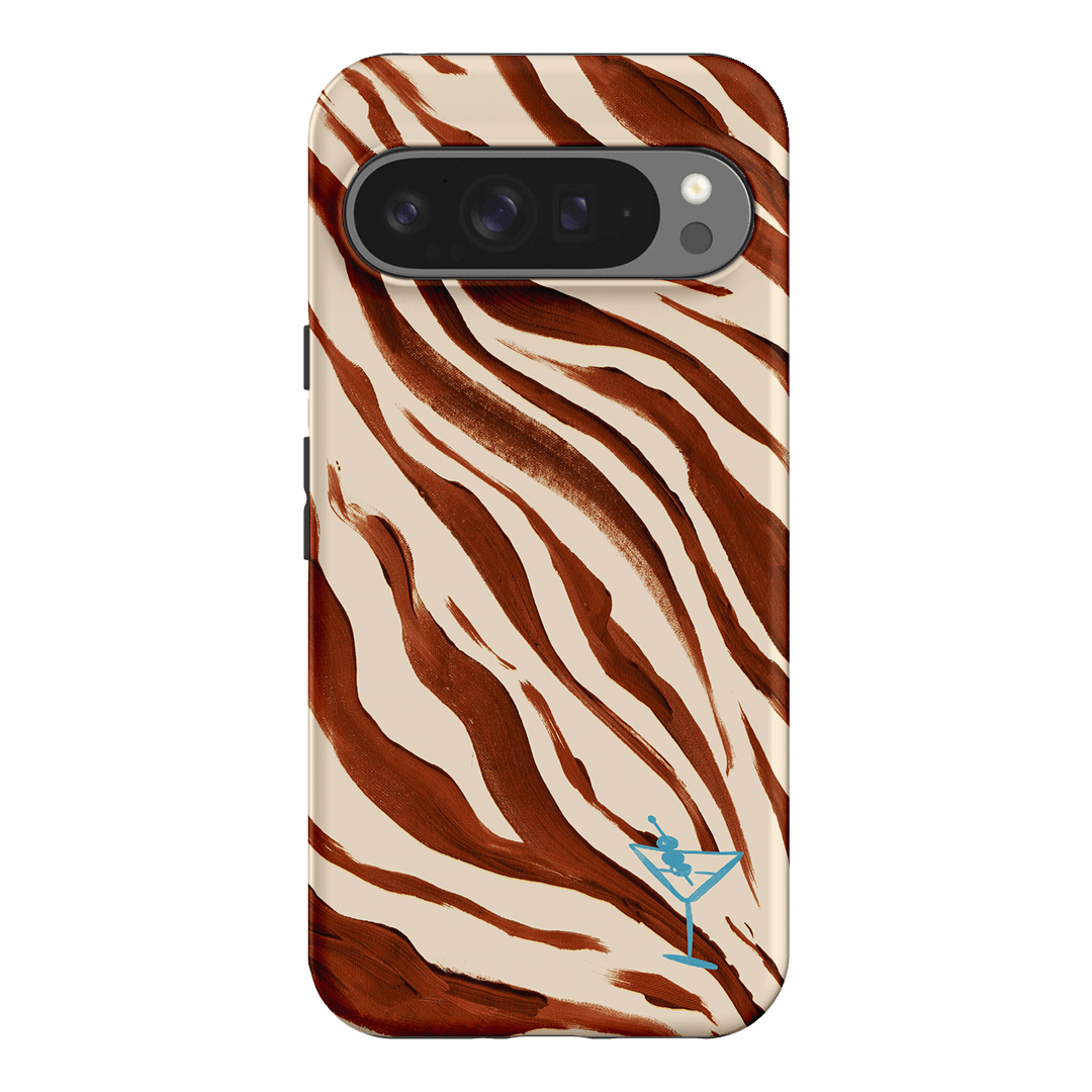 Zebra Tini Printed Phone Cases Google Pixel 9 Pro XL / Armoured by Charlie Taylor - The Dairy