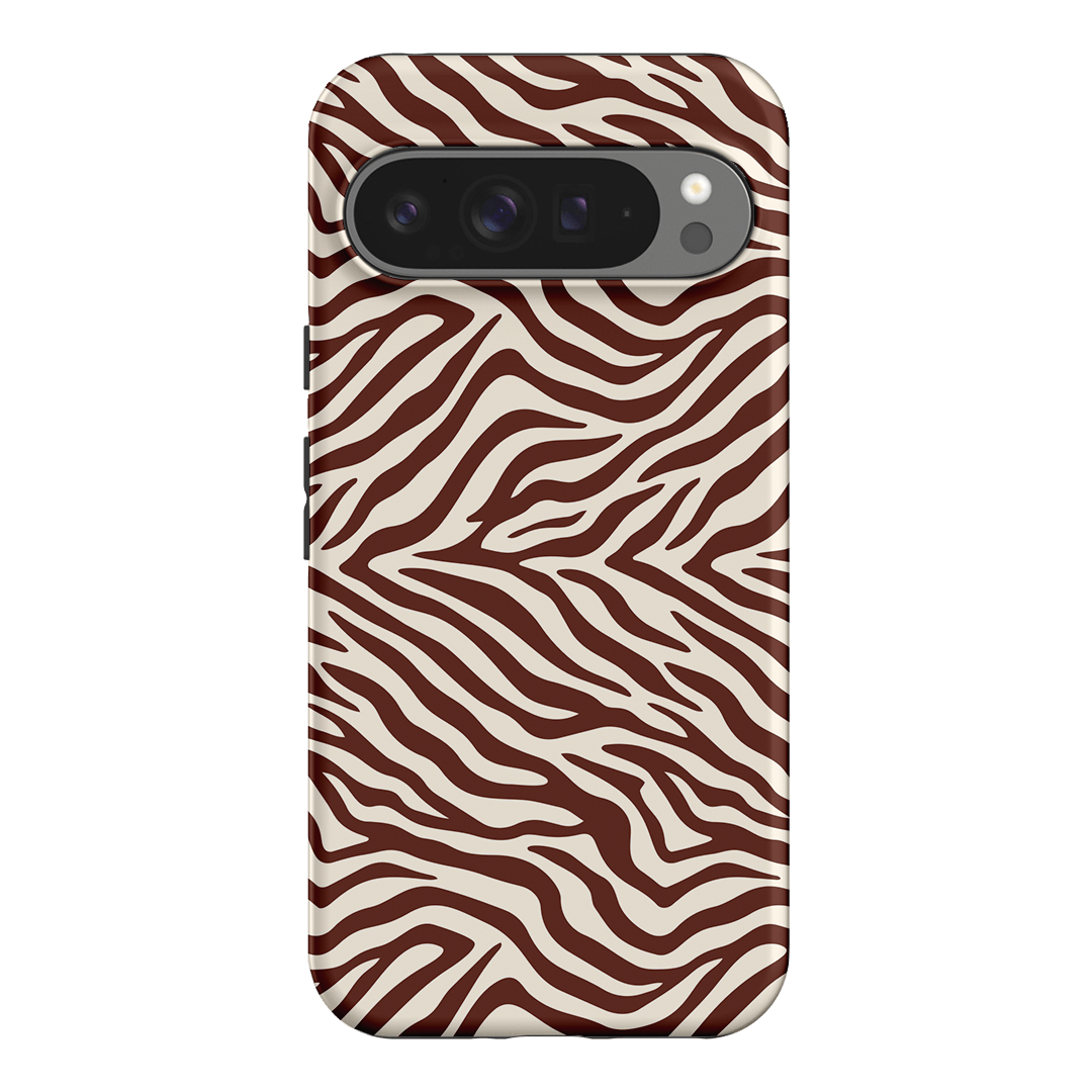 Zebra Toast Printed Phone Cases Google Pixel 9 Pro XL / Armoured by The Dairy - The Dairy