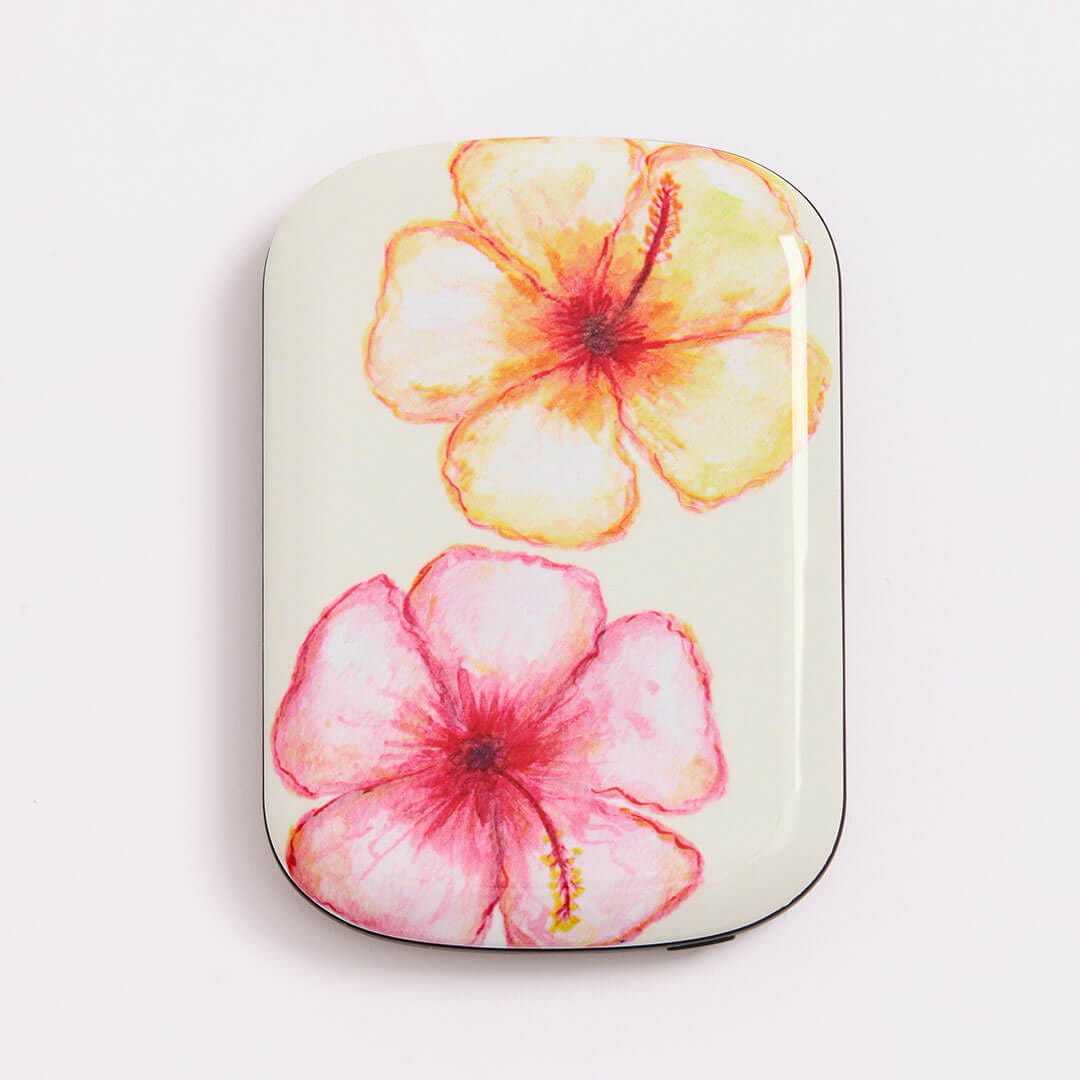 Hibiscus Flower Yellow ChargePod MagSafe Power Bank ChargerPod by The Dairy - The Dairy