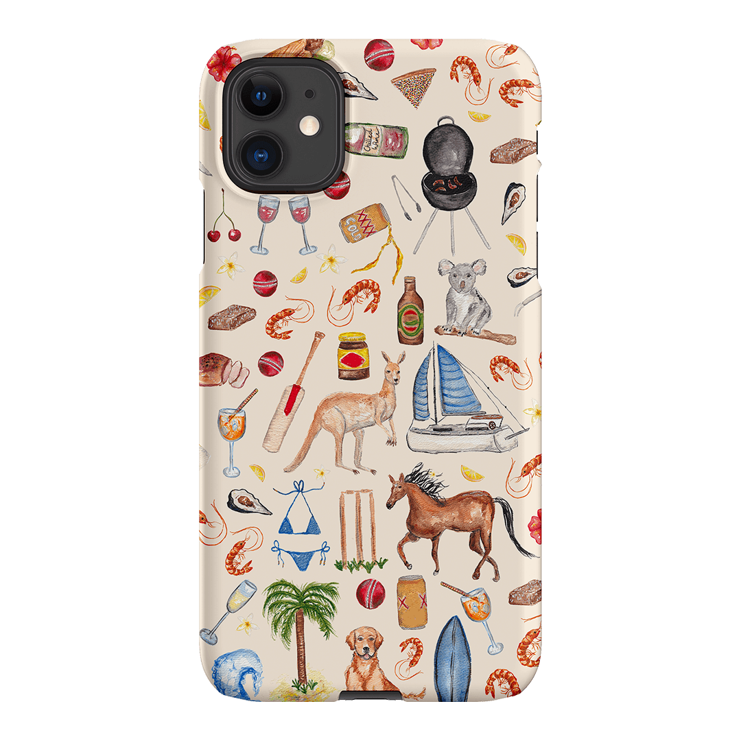 Aussie Icons Printed Phone Cases iPhone 11 / Snap by BG. Studio - The Dairy