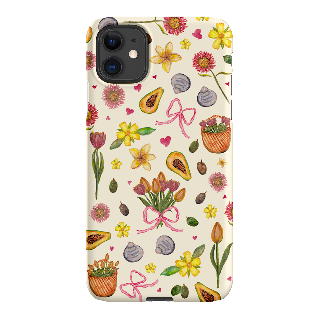 Bouquets & Bows Printed Phone Cases iPhone 11 / Snap by BG. Studio - The Dairy