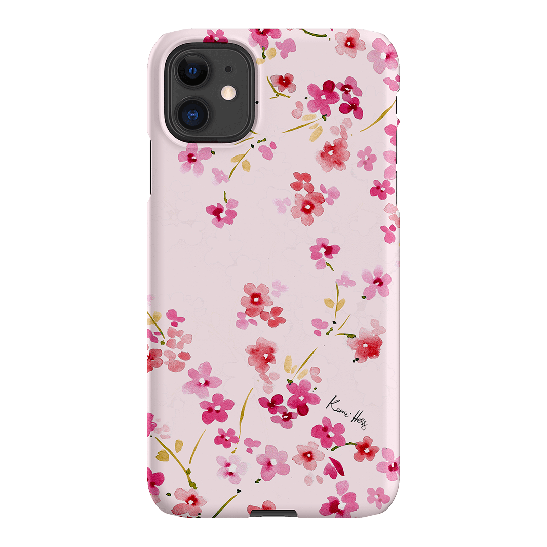 Cherry Blossom Printed Phone Cases iPhone 11 / Snap by Kerrie Hess - The Dairy