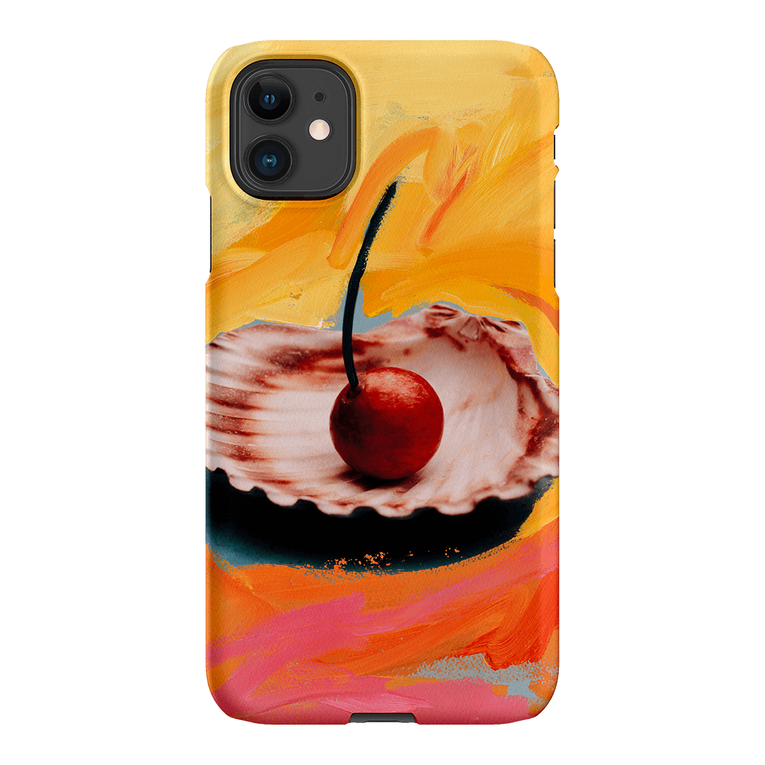 Cherry Bomb Printed Phone Cases iPhone 11 / Snap by Nicole Nelius - The Dairy