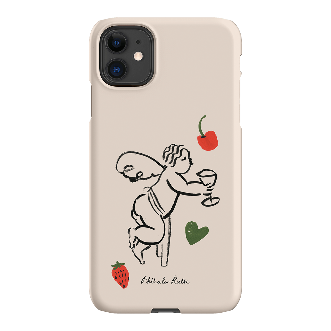 Cherub Printed Phone Cases iPhone 11 / Snap by Phthalo Ruth - The Dairy