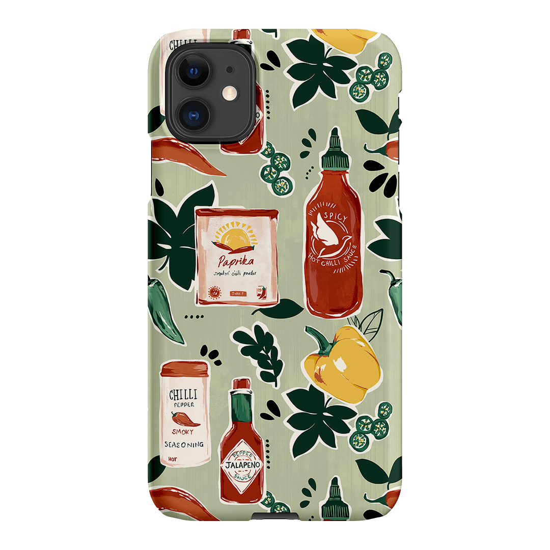 Chilli Pepper Printed Phone Cases iPhone 11 / Snap by Charlie Taylor - The Dairy