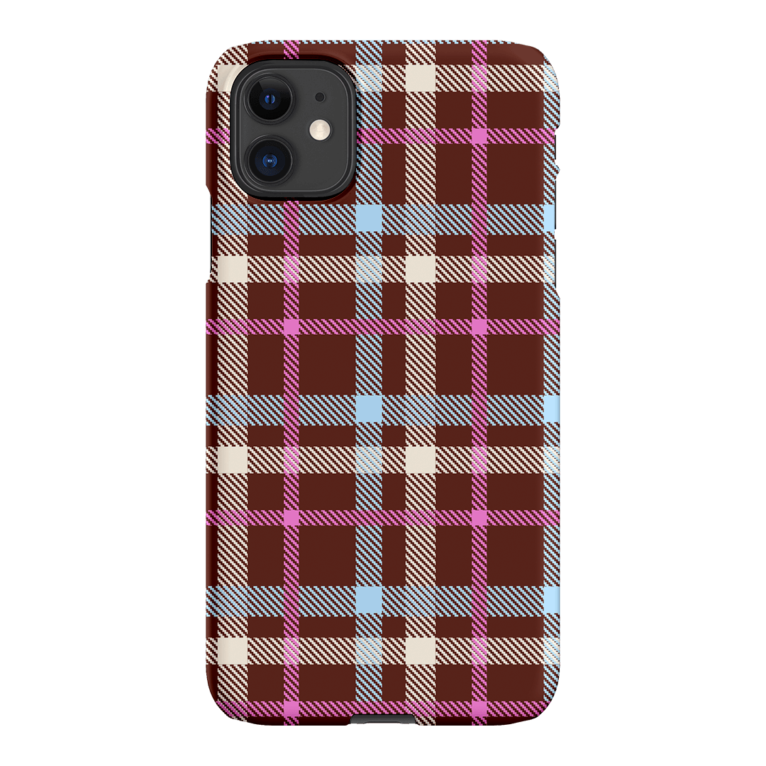 Confetti Plaid Printed Phone Cases iPhone 11 / Snap by The Dairy - The Dairy