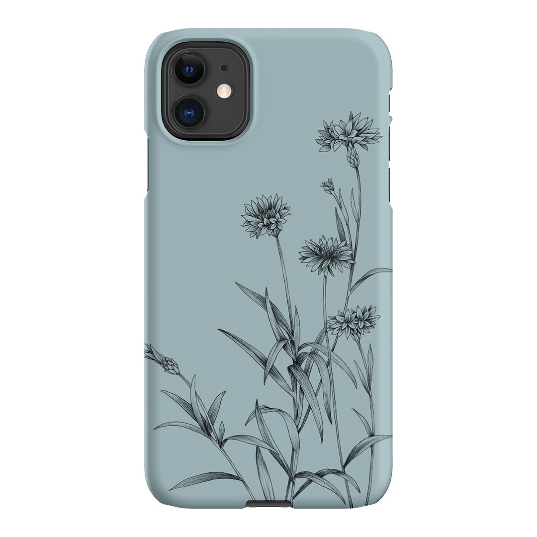 Cornflowers Study Printed Phone Cases iPhone 11 / Snap by Typoflora - The Dairy