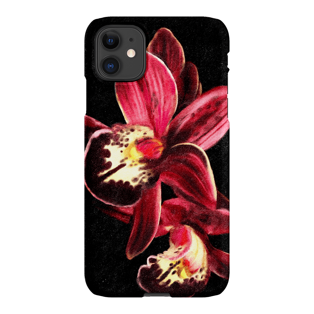 Deep Orchid Printed Phone Cases iPhone 11 / Snap by Sally Hungerford - The Dairy