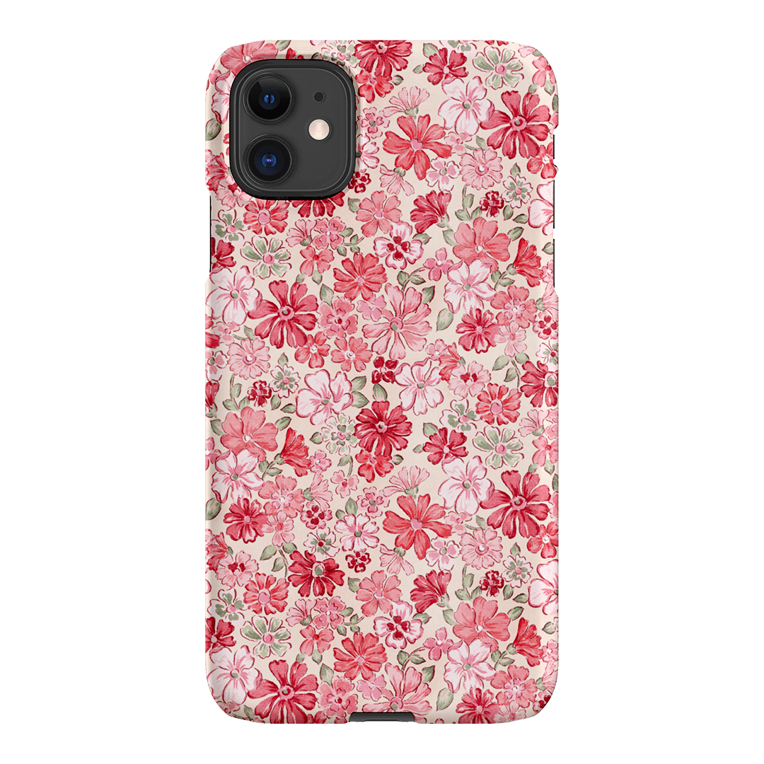 Strawberry Kiss Printed Phone Cases iPhone 11 / Snap by Oak Meadow - The Dairy