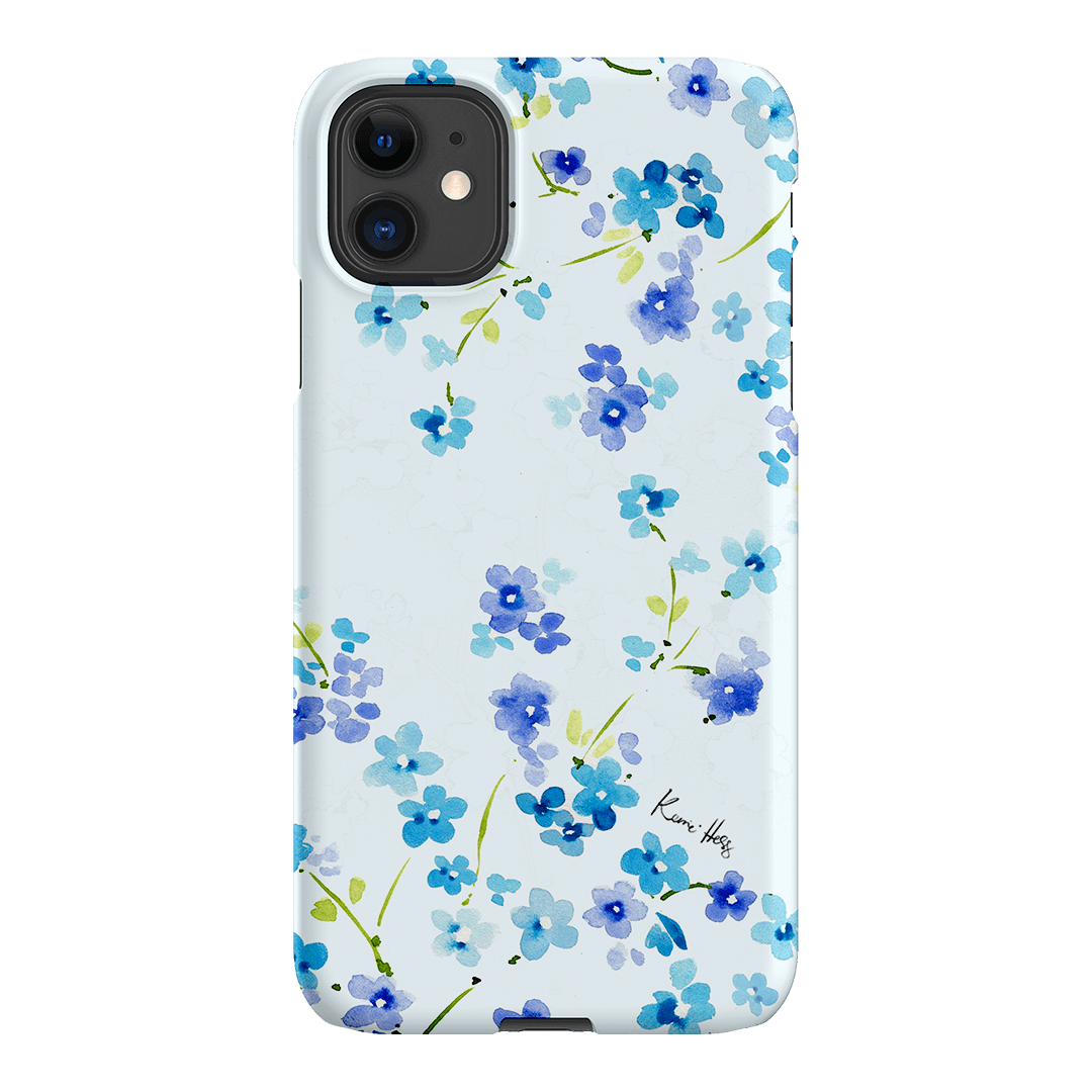 Forget Me Not Printed Phone Cases iPhone 11 / Snap by Kerrie Hess - The Dairy