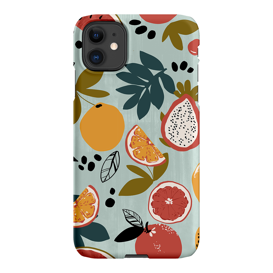 Fruit Market Printed Phone Cases iPhone 11 / Snap by Charlie Taylor - The Dairy
