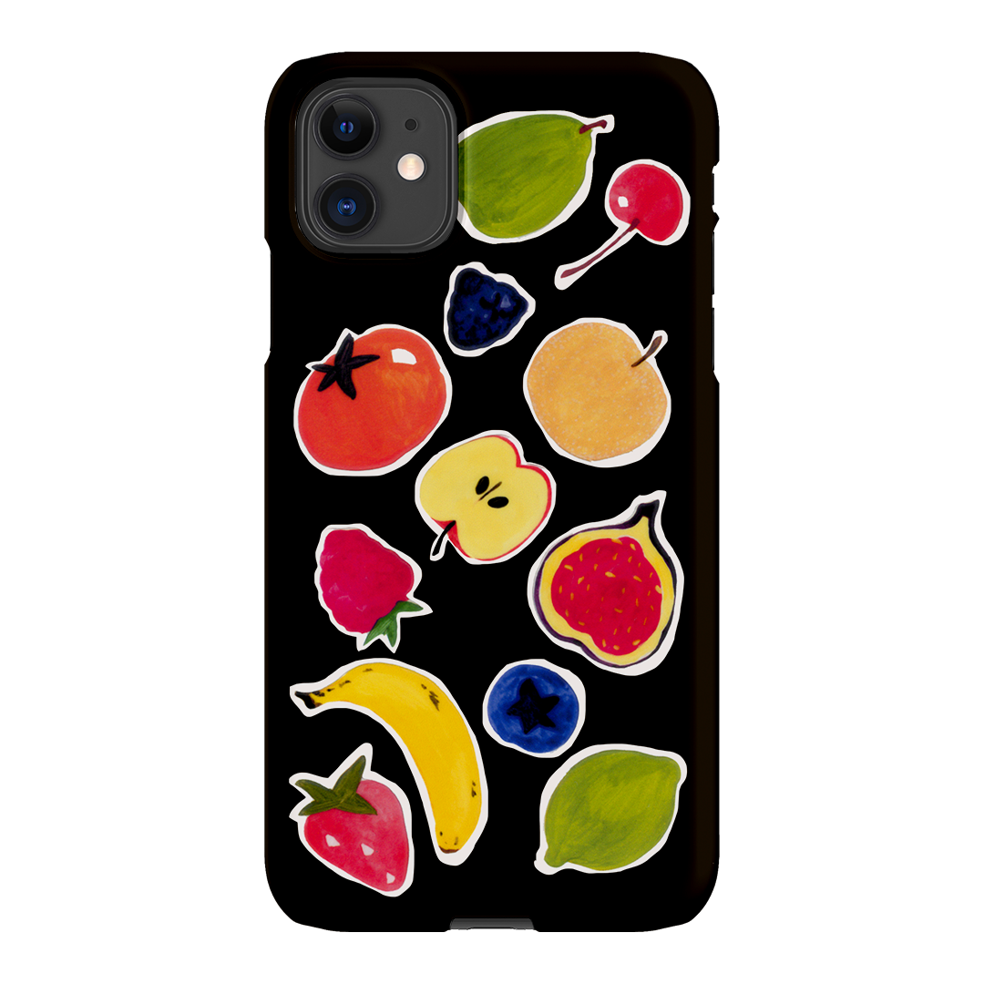 Fruit Stickers Printed Phone Cases iPhone 11 / Snap by Studio Bon - The Dairy