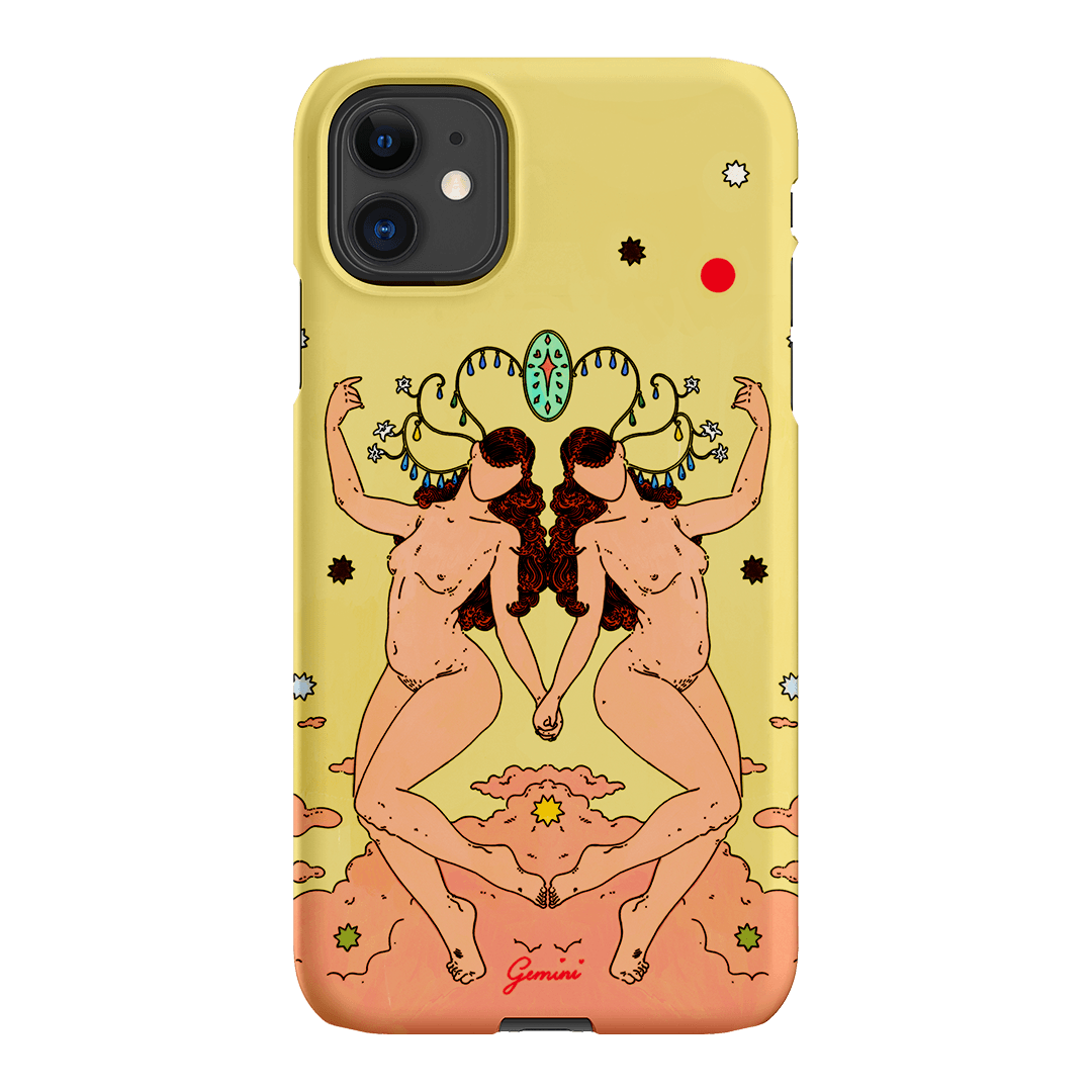 Gemini Season Printed Phone Cases iPhone 11 / Snap by Easty Beasty - The Dairy