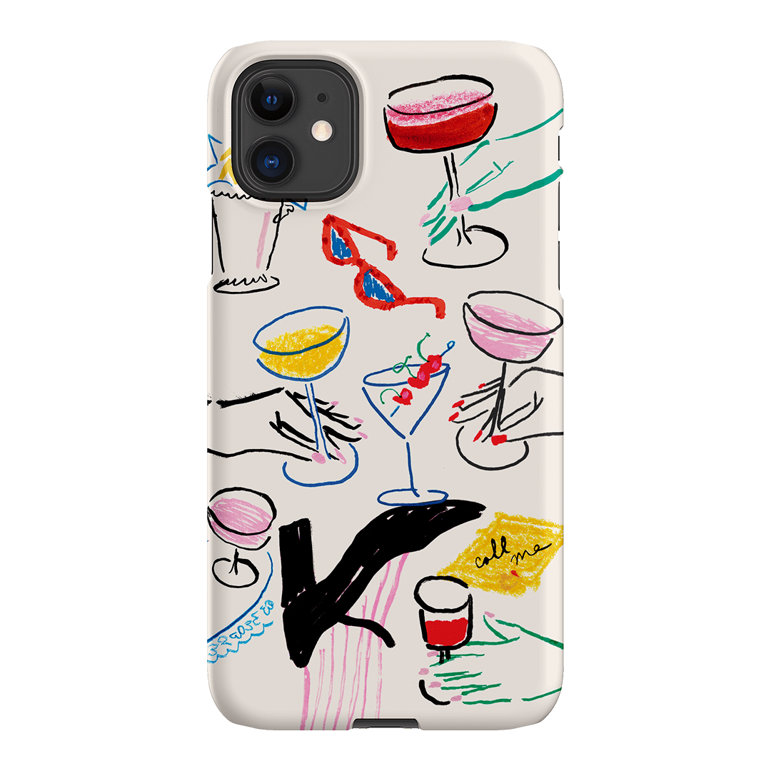 Girls Night Out Printed Phone Cases iPhone 11 / Snap by Phthalo Ruth - The Dairy