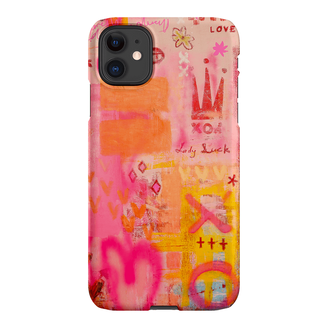 Lady Luck Printed Phone Cases iPhone 11 / Snap by Jackie Green - The Dairy