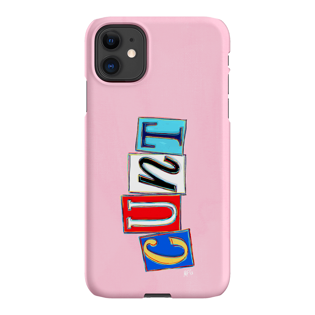 Lil Cnts Pink Printed Phone Cases iPhone 11 / Snap by Margarbs Art - The Dairy