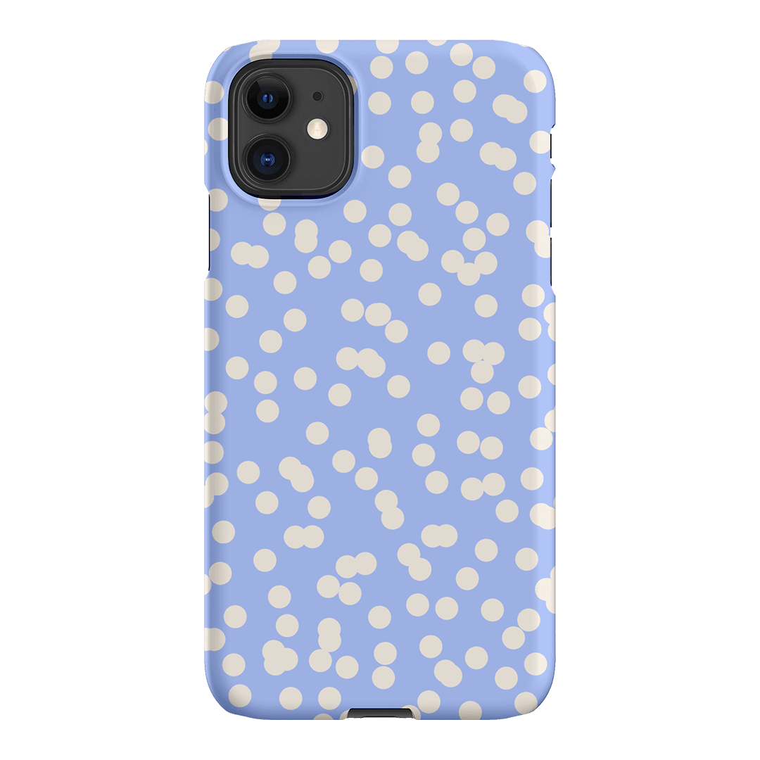 Mini Confetti Periwinkle Salt Printed Phone Cases iPhone 11 / Snap by Veronica Tucker - The Dairy