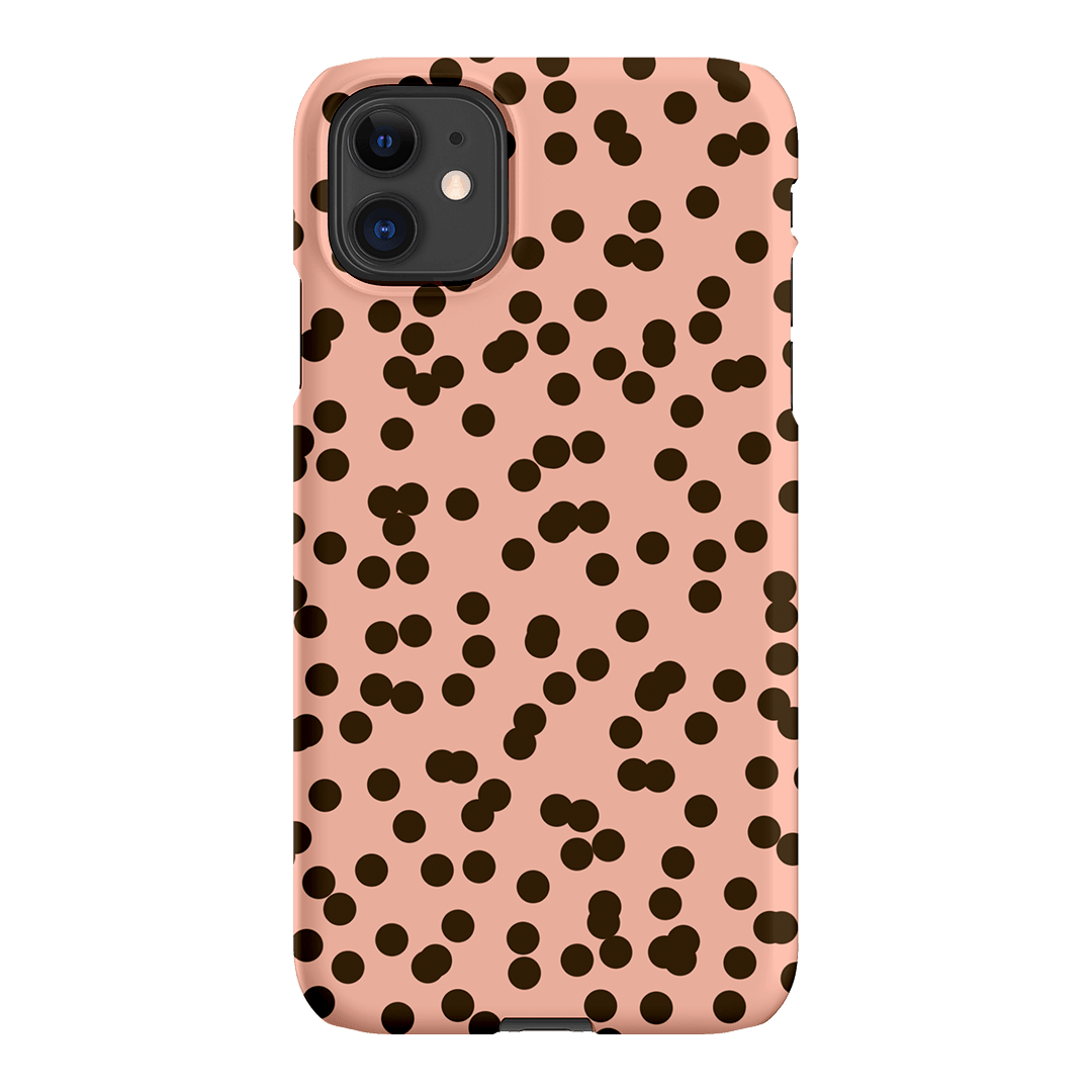 Mini Confetti Pink Chocolate Printed Phone Cases iPhone 11 / Snap by Veronica Tucker - The Dairy