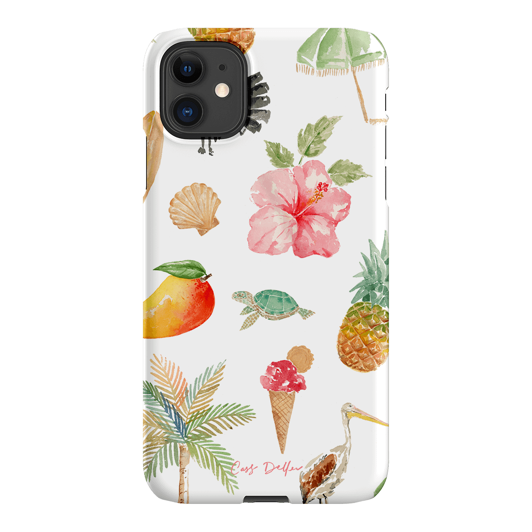 Noosa Printed Phone Cases iPhone 11 / Snap by Cass Deller - The Dairy