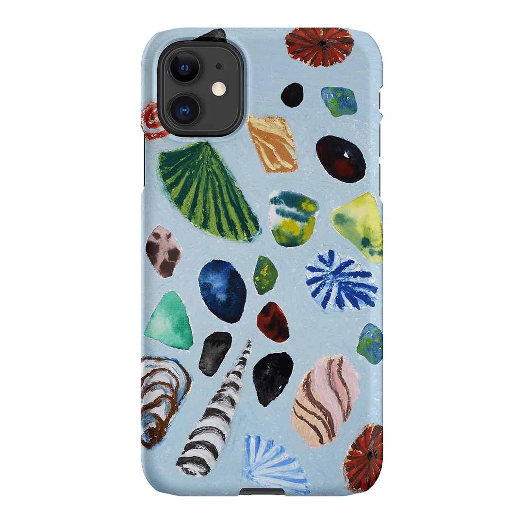 Ocean Currency Printed Phone Cases iPhone 11 / Snap by Lisa Hu - The Dairy