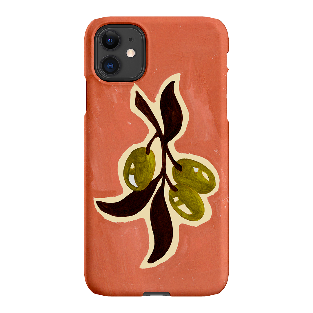 Olives Printed Phone Cases iPhone 11 / Snap by Studio Bon - The Dairy