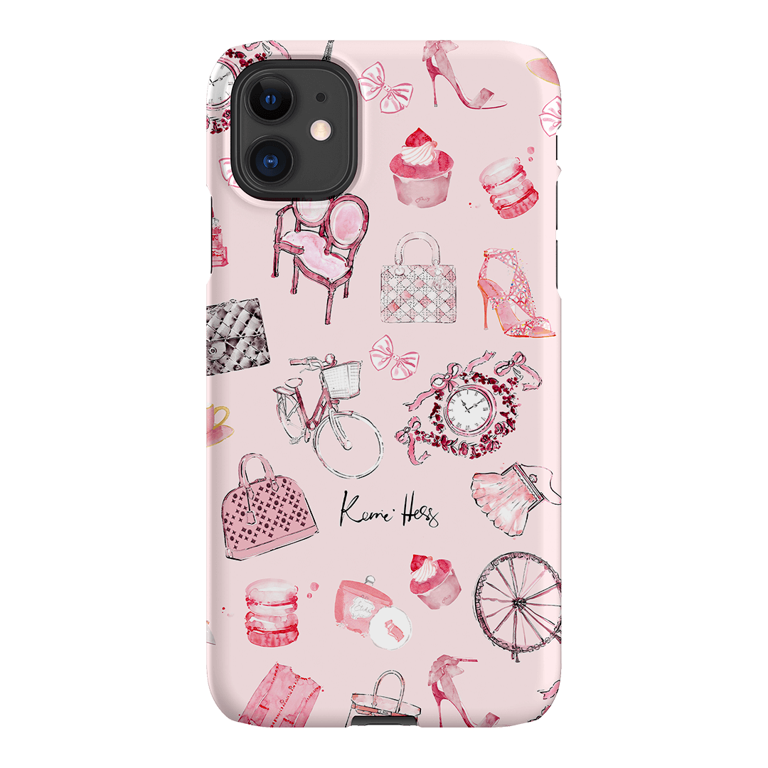 Paris Printed Phone Cases iPhone 11 / Snap by Kerrie Hess - The Dairy