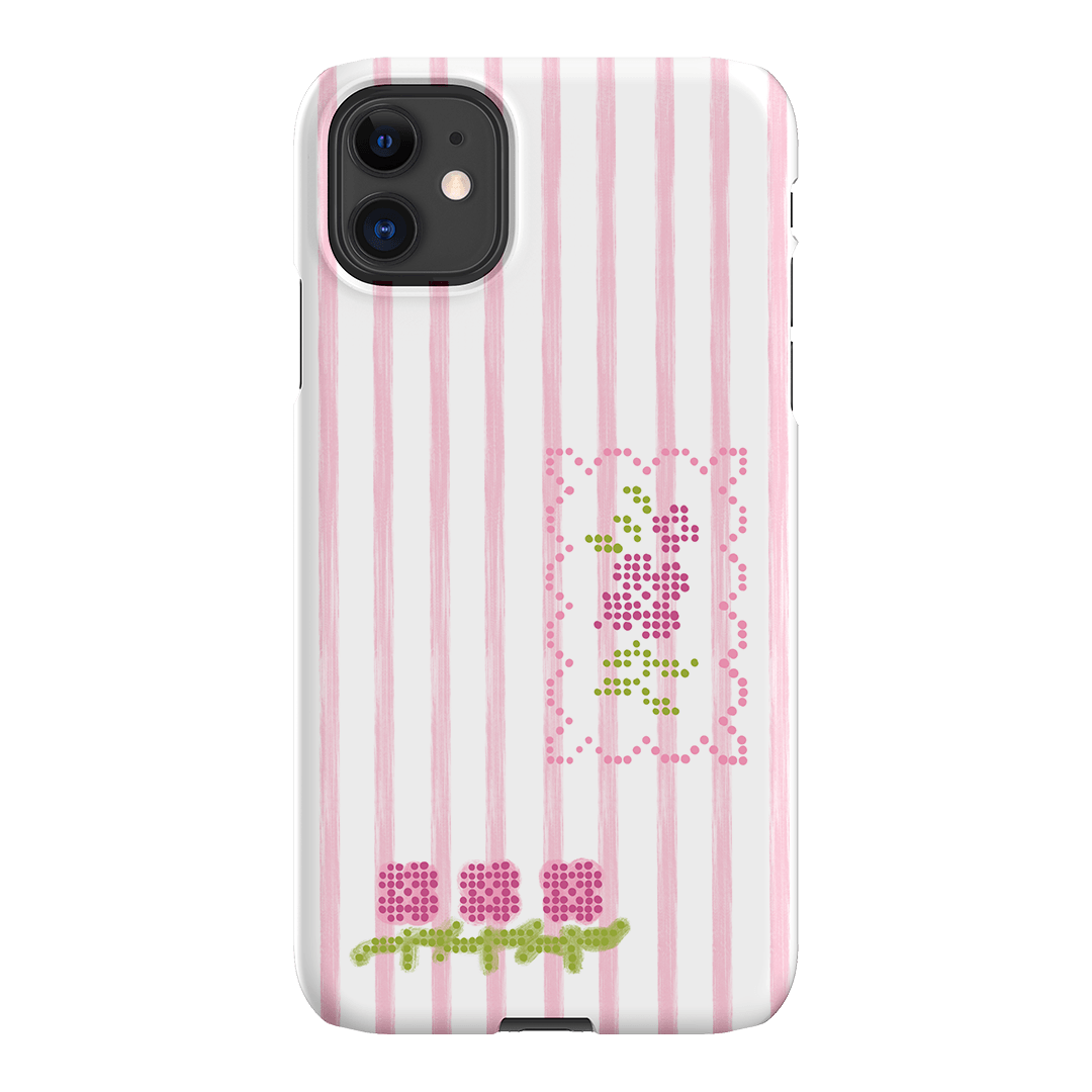 Patchwork Pink Printed Phone Cases iPhone 11 / Snap by Kayla Carr - The Dairy