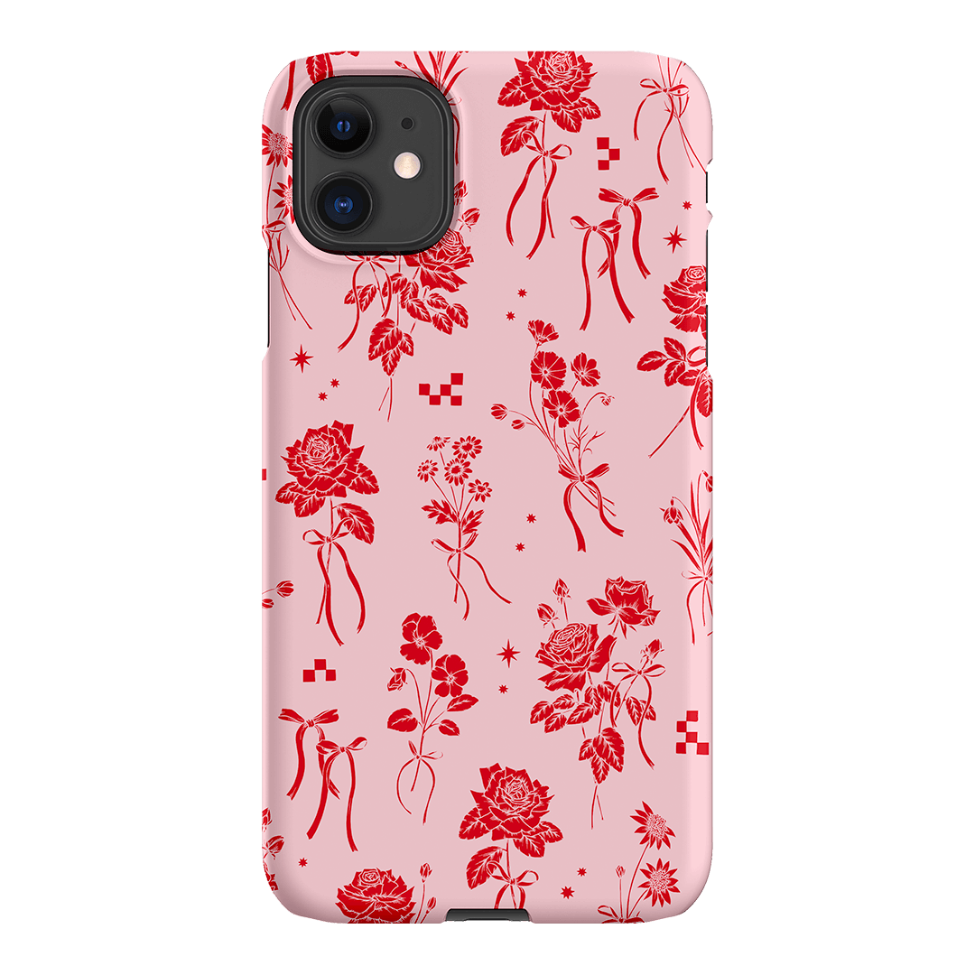 Petite Fleur Printed Phone Cases iPhone 11 / Snap by Typoflora - The Dairy
