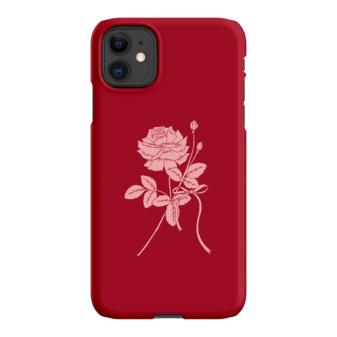 Rouge Printed Phone Cases iPhone 11 / Snap by Typoflora - The Dairy
