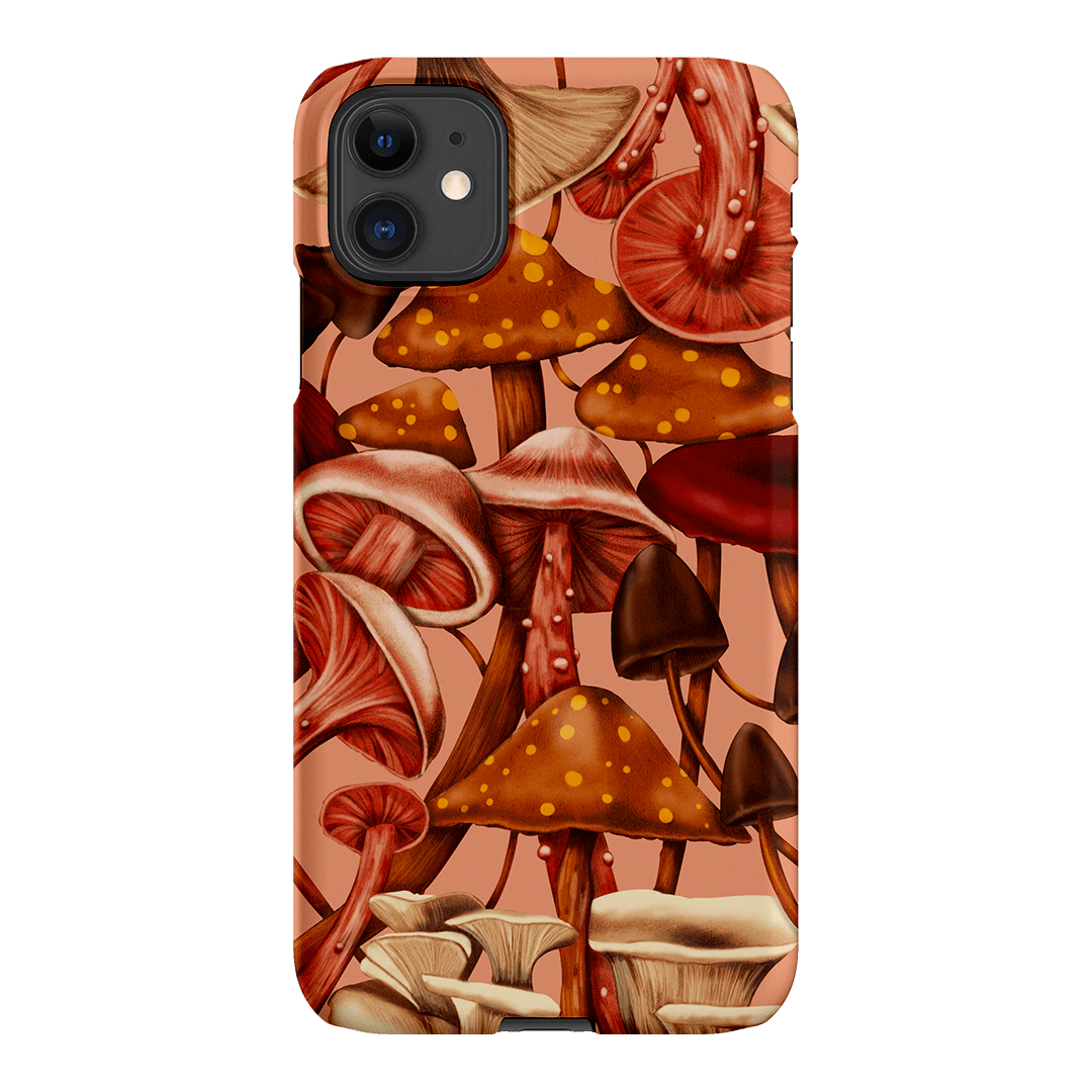 Shrooms Printed Phone Cases iPhone 11 / Snap by Kelly Thompson - The Dairy