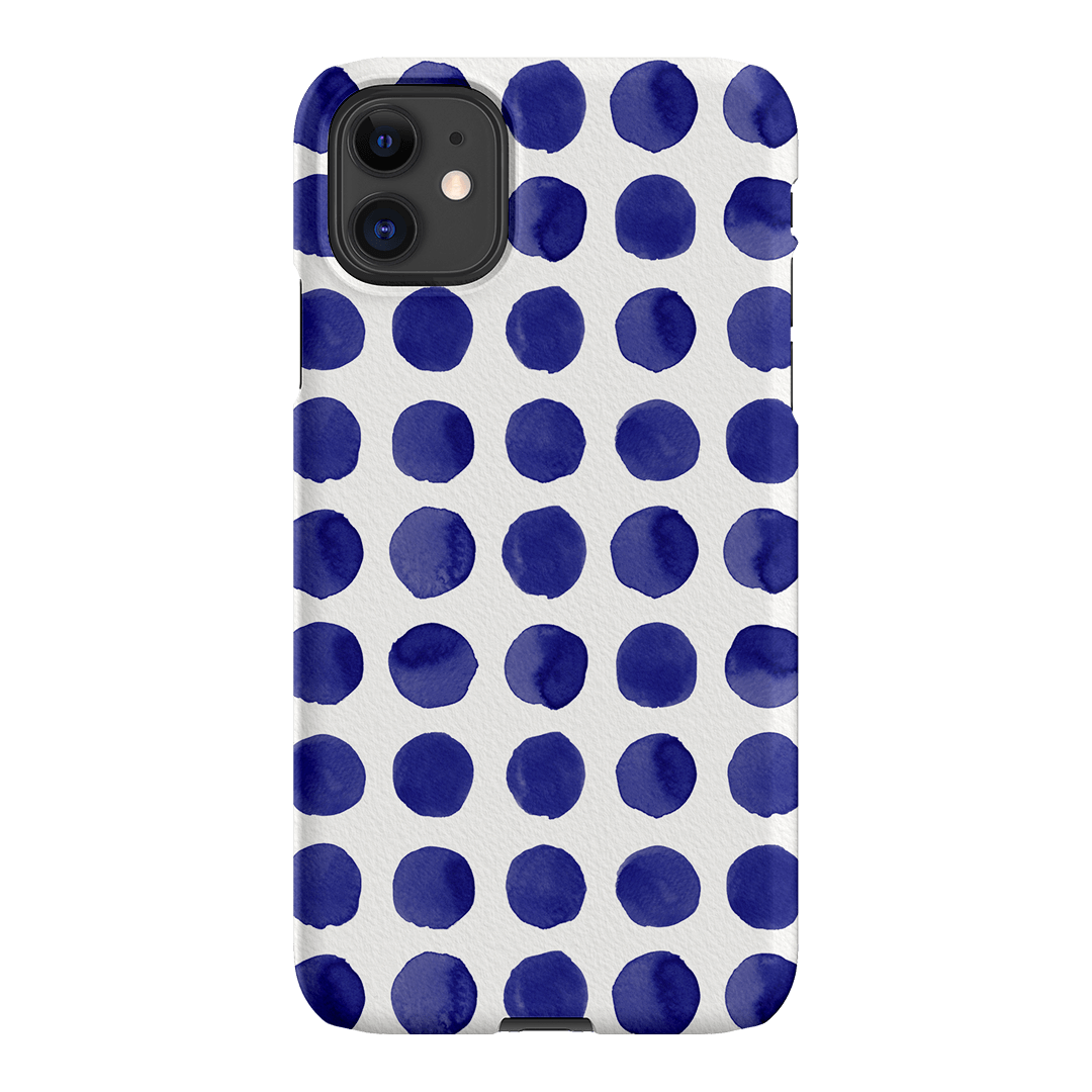 Spots in Blueberry Printed Phone Cases by The Dairy - The Dairy