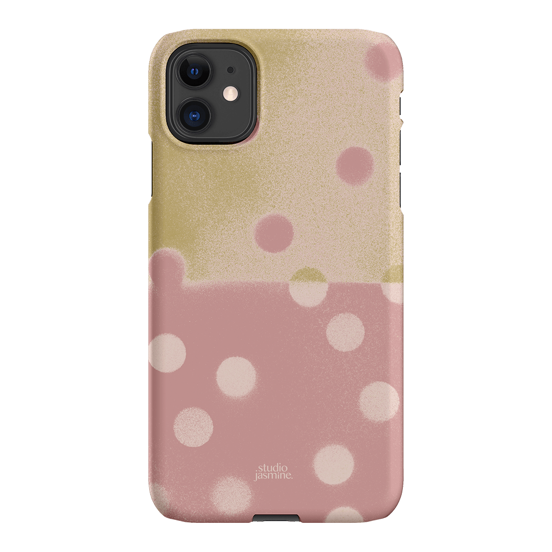 Strawberry Polka Dot Printed Phone Cases iPhone 11 / Snap by Jasmine Dowling - The Dairy