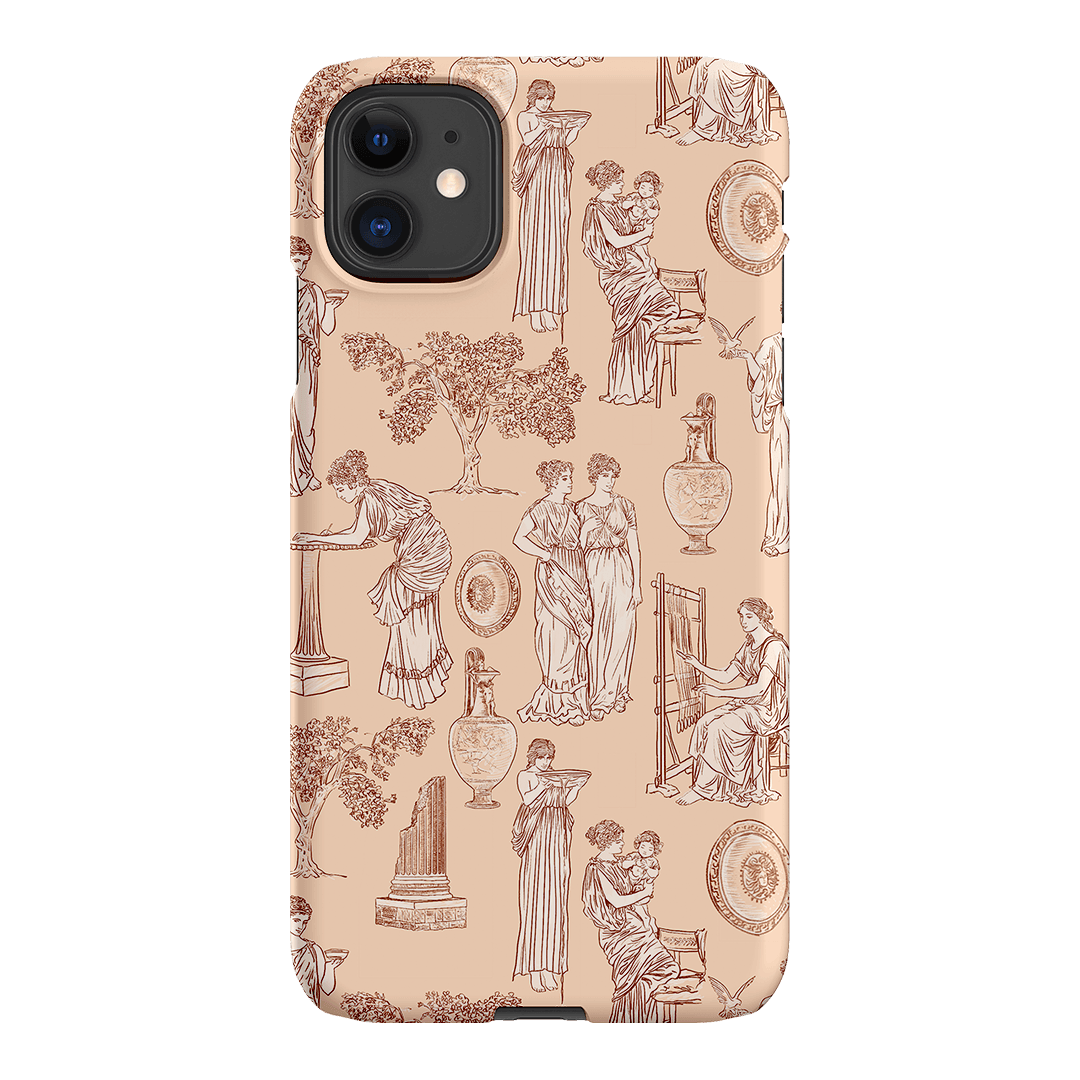 Symposium Rosewater Printed Phone Cases iPhone 11 / Snap by Veronica Tucker - The Dairy