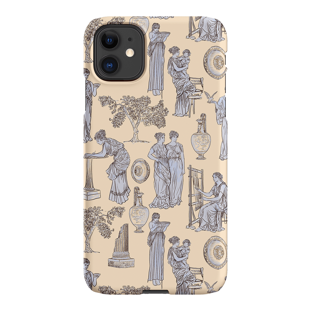 Symposium Alabaster Printed Phone Cases iPhone 11 / Snap by Veronica Tucker - The Dairy