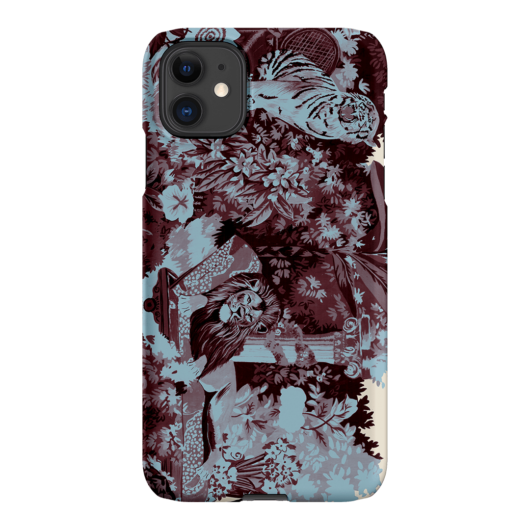 Tippi Blue Printed Phone Cases iPhone 11 / Snap by Desmond & Dempsey - The Dairy