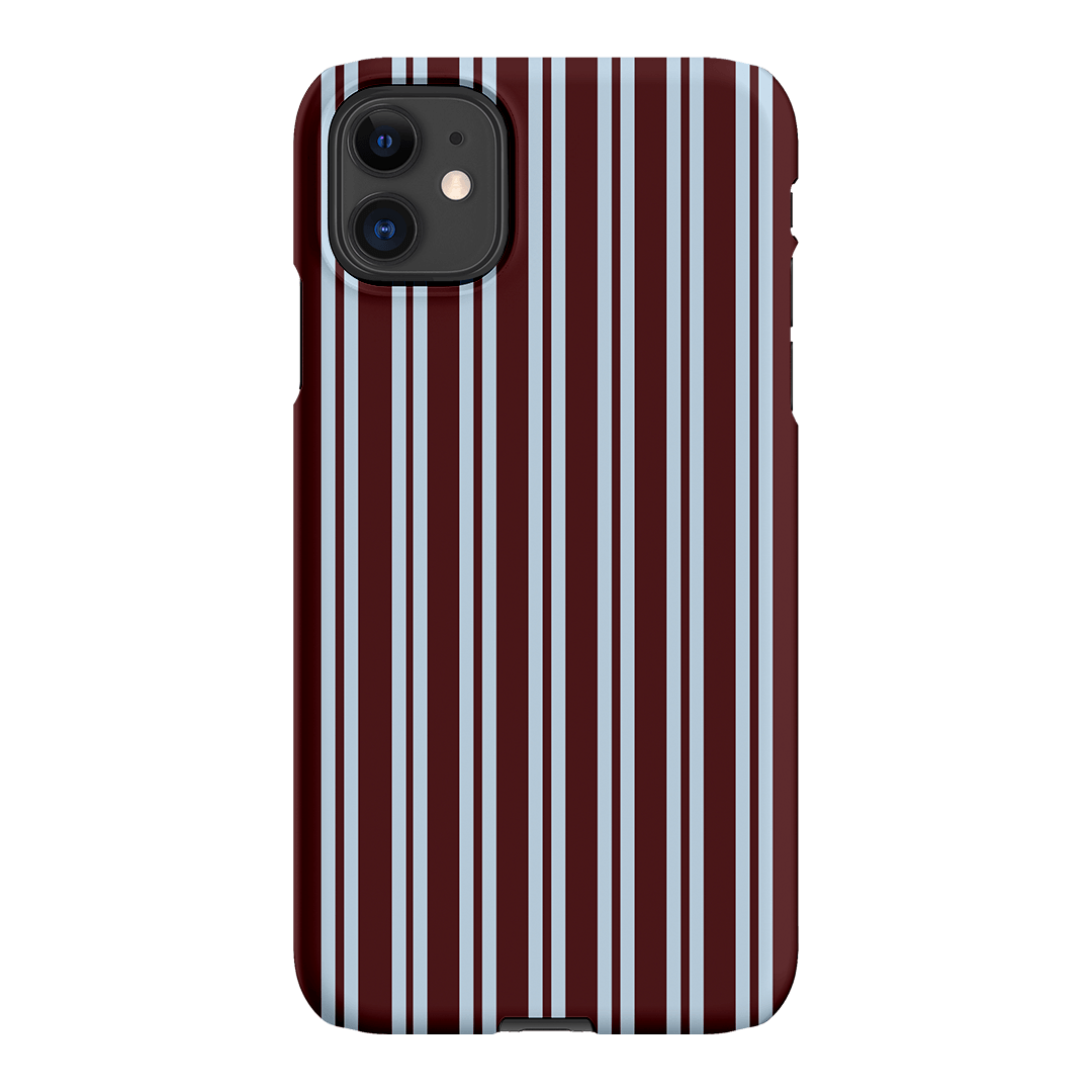 Varsity Stripes Printed Phone Cases iPhone 11 / Snap by The Dairy - The Dairy