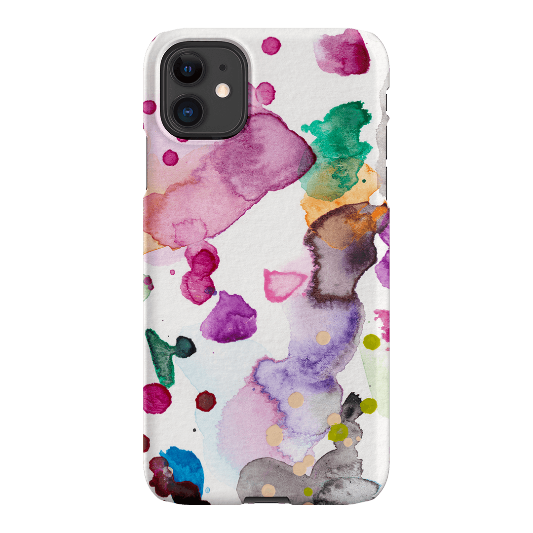 Watercolour Palette Printed Phone Cases iPhone 11 / Snap by The Dairy - The Dairy