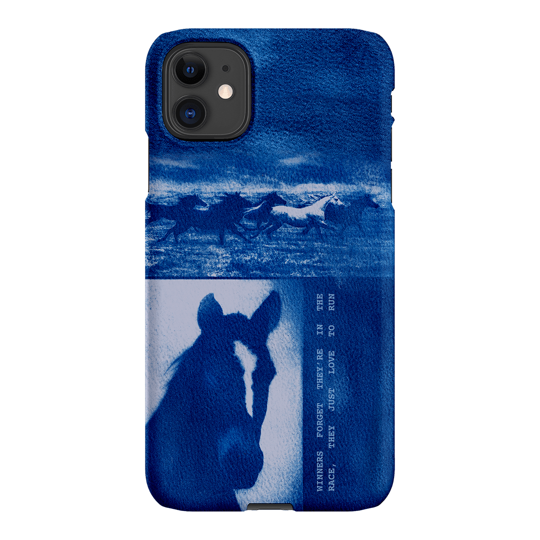 Wild Horses Printed Phone Cases iPhone 11 / Snap by Sally Hungerford - The Dairy