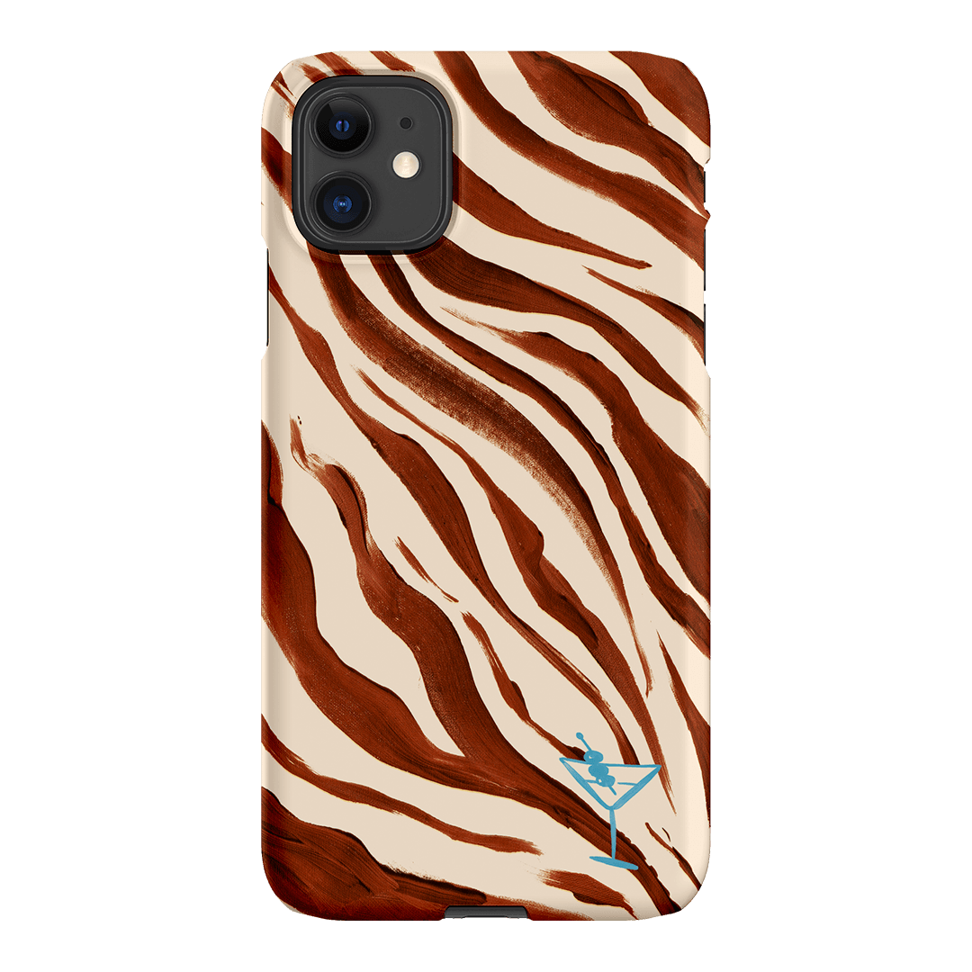 Zebra Tini Printed Phone Cases iPhone 11 / Snap by Charlie Taylor - The Dairy