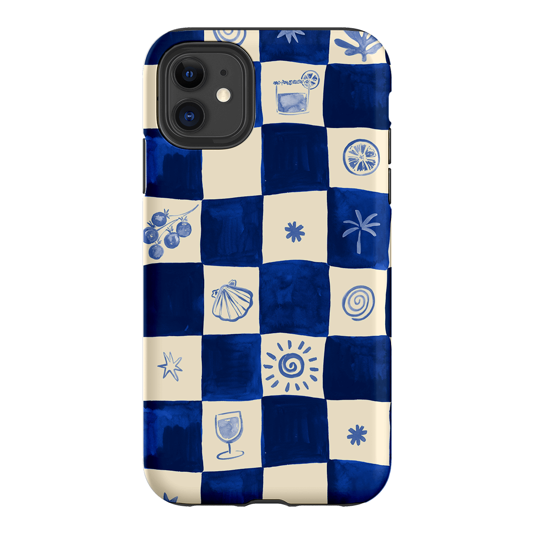 Afternoon Mezze Azure Printed Phone Cases iPhone 11 / Armoured by Charlie Taylor - The Dairy