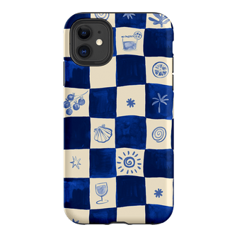Afternoon Mezze Azure Printed Phone Cases iPhone 11 / Armoured by Charlie Taylor - The Dairy