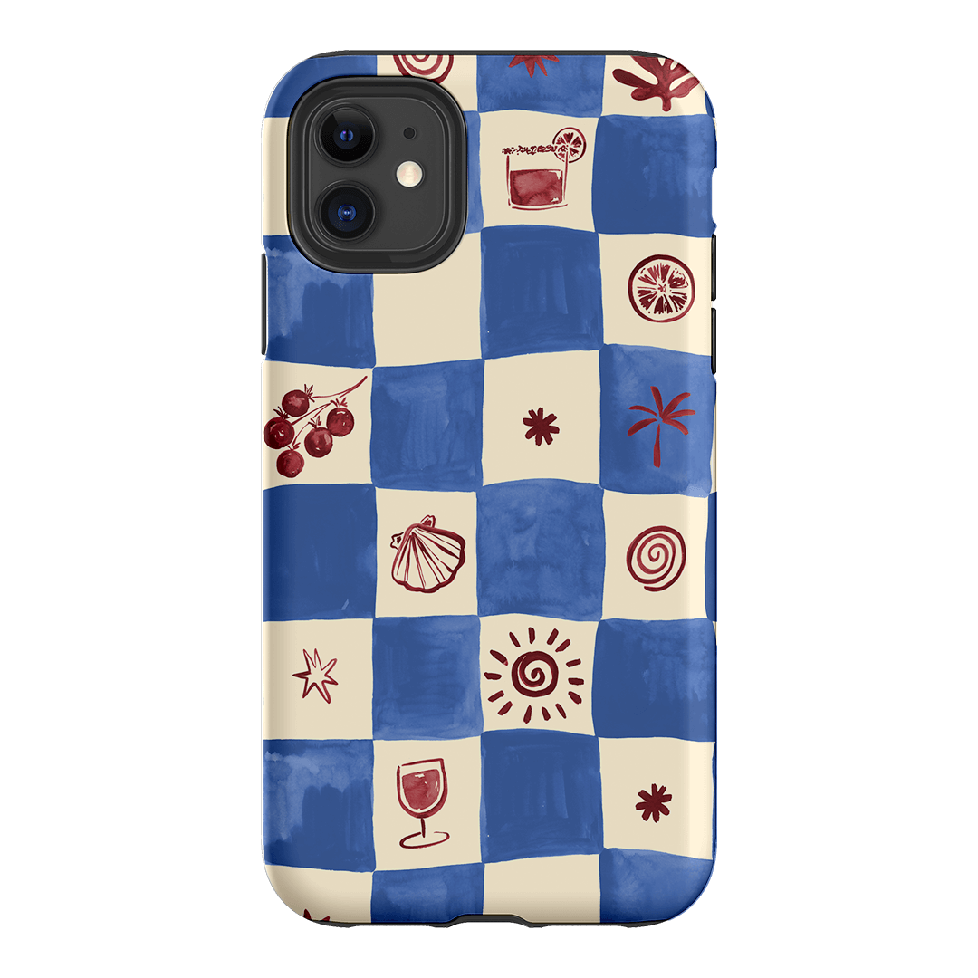 Afternoon Mezze Cornflower Printed Phone Cases iPhone 11 / Armoured by Charlie Taylor - The Dairy