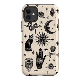 Astro Flash Beige Printed Phone Cases by Veronica Tucker - The Dairy