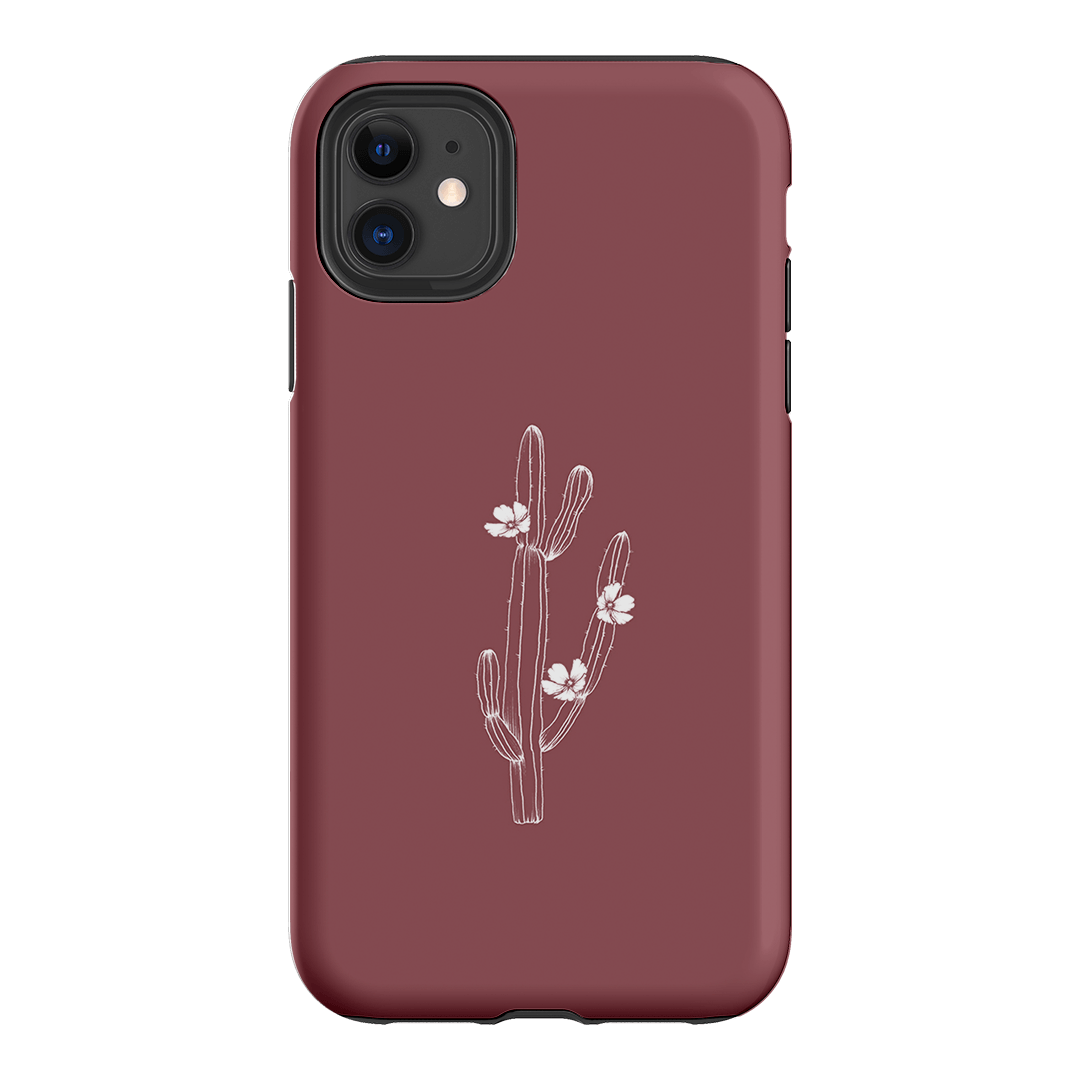 Cactus Flower Printed Phone Cases iPhone 11 / Armoured by Typoflora - The Dairy