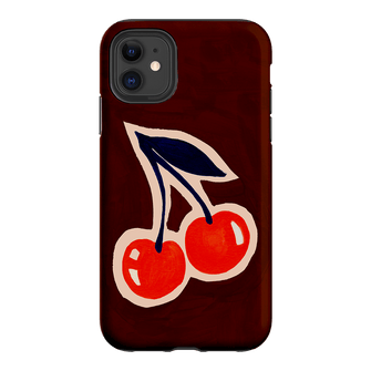 Cherries Printed Phone Cases iPhone 11 / Armoured by Studio Bon - The Dairy