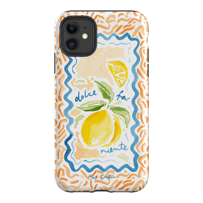 Dolce Far Niente Printed Phone Cases iPhone 11 / Armoured by Cass Deller - The Dairy