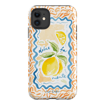 Dolce Far Niente Printed Phone Cases iPhone 11 / Armoured by Cass Deller - The Dairy