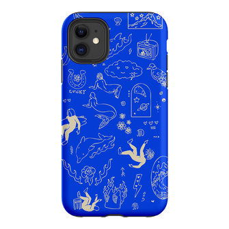 Easty Flash Blue Printed Phone Cases iPhone 11 / Armoured by Easty Beasty - The Dairy