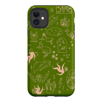 Easty Flash Green Printed Phone Cases iPhone 11 / Armoured by Easty Beasty - The Dairy